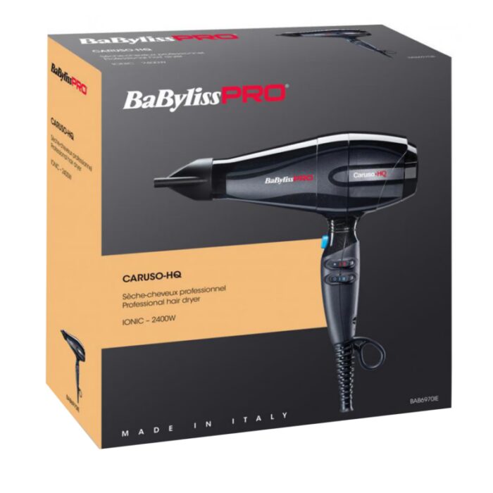 ⁦BaByliss Pro BAB6970IE Caruso Ionic Hairdryer 2400W⁩ - الصورة ⁦2⁩