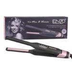 Enzo EN-4003 2 in 1 Straightener and Curling Iron For Men & Women