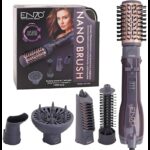 Enzo EN-4136 High Quality 5 in 1 Multi-Function Hair Brush Blow Dryer One Step Hair Dryer and Volumizer Hot Air Brush Blow Dryer