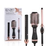 ⁦Enzo EN-3311 Hair Styling Tools Hot Sales Electric Straight and Curly Hair Comb Electric 3 in 1 Hot Air Hair Dryer Brus⁩ - الصورة ⁦5⁩
