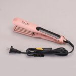 ⁦Enzo EN-2413 Flat Iron Hair Straightener Wave Hair Straightener Volumizing Iron 110-240V Dual Voltage Professional Hair Crimper⁩ - الصورة ⁦5⁩