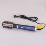 ⁦Enzo EN-758 Professional 4 in 1 Electric Hot Air Hair Brush One Step Airbrush Hair Dryer Brush Curler with Interchangeable Brush⁩ - الصورة ⁦7⁩