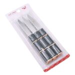 ⁦طقم سكاكين فواكه عدد 6 لون اسود⁩ - الصورة ⁦2⁩