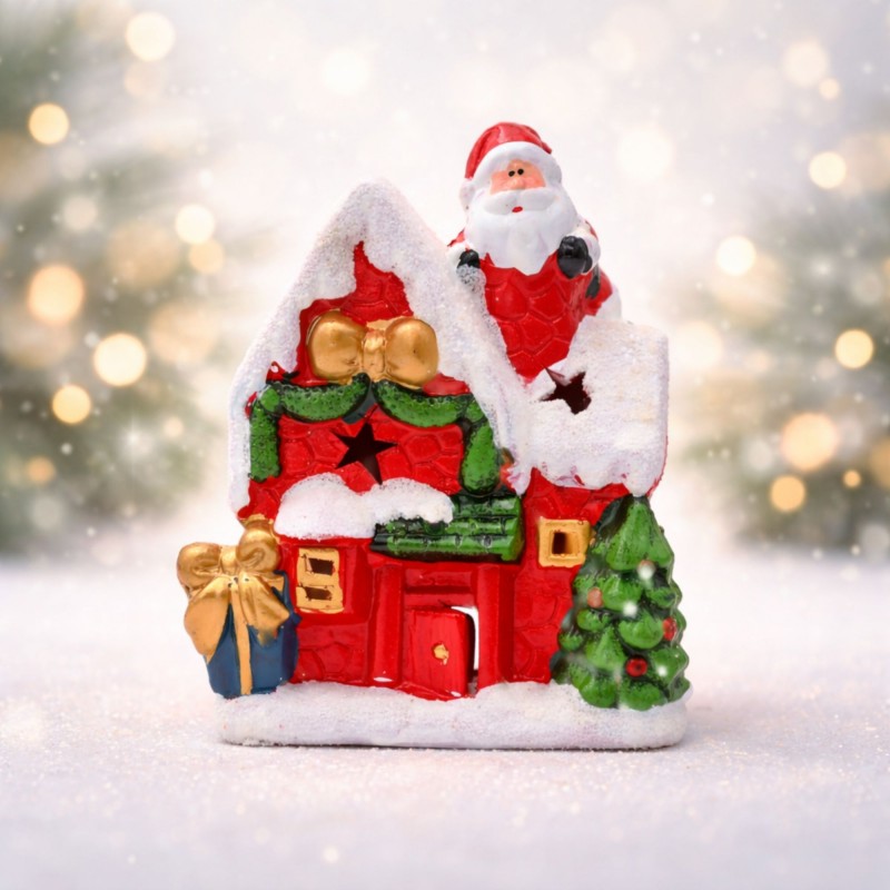 ⁦بيت شكل بتصميم بابا نويل⁩ - الصورة ⁦1⁩