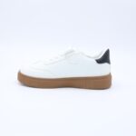 ⁦حذاء رياضي نعل عريض بناتي لون ابيض وأسود⁩ - الصورة ⁦5⁩