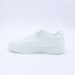 ⁦حذاء رياضي نعل عريض بناتي لون ابيض⁩ - الصورة ⁦4⁩