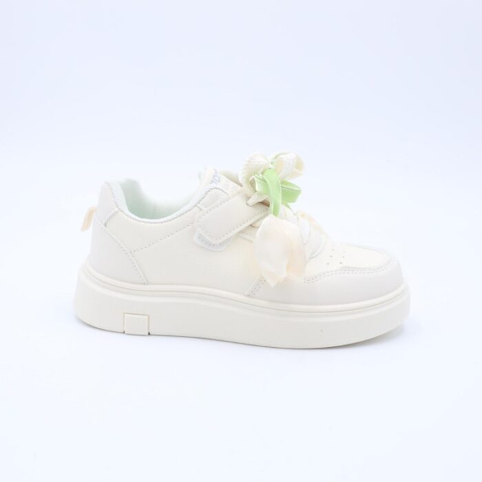 ⁦حذاء رياضي للأطفال لون اوف وايت واخضر⁩ - الصورة ⁦3⁩