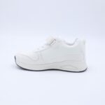 ⁦حذاء رياضي بشريط لاصق لون ابيض⁩ - الصورة ⁦5⁩