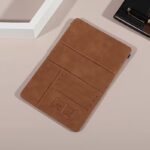 ⁦محفظة جواز سفر جزدان لون بني⁩ - الصورة ⁦3⁩