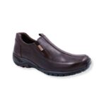 ⁦حذاء كاجوال جلد موديل 117/1G R من جولف اند هورس للرجال لون بني⁩ - الصورة ⁦2⁩