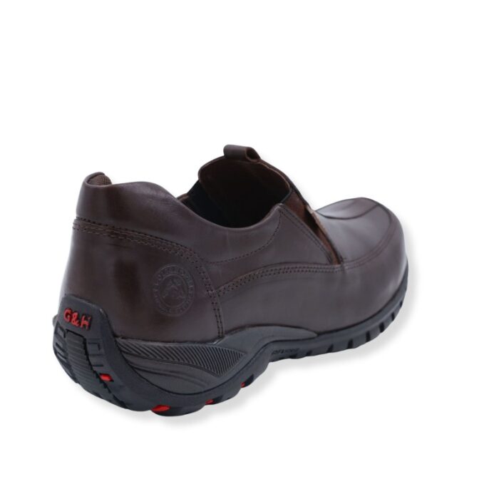 ⁦حذاء كاجوال جلد موديل 117/1G R من جولف اند هورس للرجال لون بني⁩ - الصورة ⁦6⁩