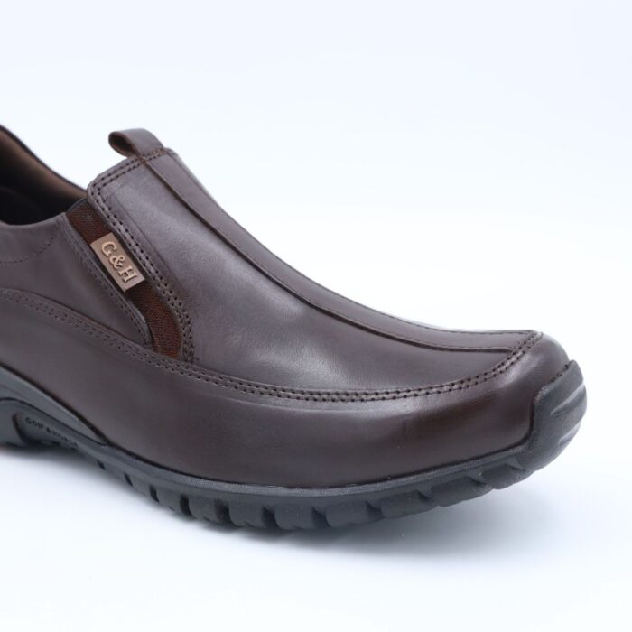 ⁦حذاء كاجوال جلد موديل 117/1G R من جولف اند هورس للرجال لون بني⁩ - الصورة ⁦8⁩