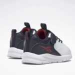 ⁦Reebok Kids' Rush Runner 4 Shoes- حذاء ريبوك رش راننر 4 للأطفال لون أبيض⁩ - الصورة ⁦4⁩