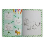 دفتر تلوين وتعليم الرسم للأطفال بأشكال الحيوانات- Coloring Books For Kids Animal