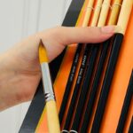 ⁦طقم فراشي رسم برأس مُدبب 9 قطع⁩ - الصورة ⁦3⁩