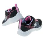 ⁦حذاء سكيتشرز مايكروسبيك بلس سويرل سويت للأطفال لون أسود ونعل أبيض- Skechers Kids' Microspec Plus Swirl Sweet Shoes⁩ - الصورة ⁦11⁩