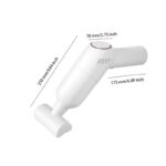 ⁦مكنسة كهربائية محمولة لاسلكية للسيارة لون ابيض-Small vacuum cleaner for a car⁩ - الصورة ⁦3⁩