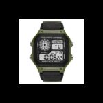 ⁦ساعة 3 شاشات سيليكون مربعة بألوان مختلفة⁩ - الصورة ⁦5⁩