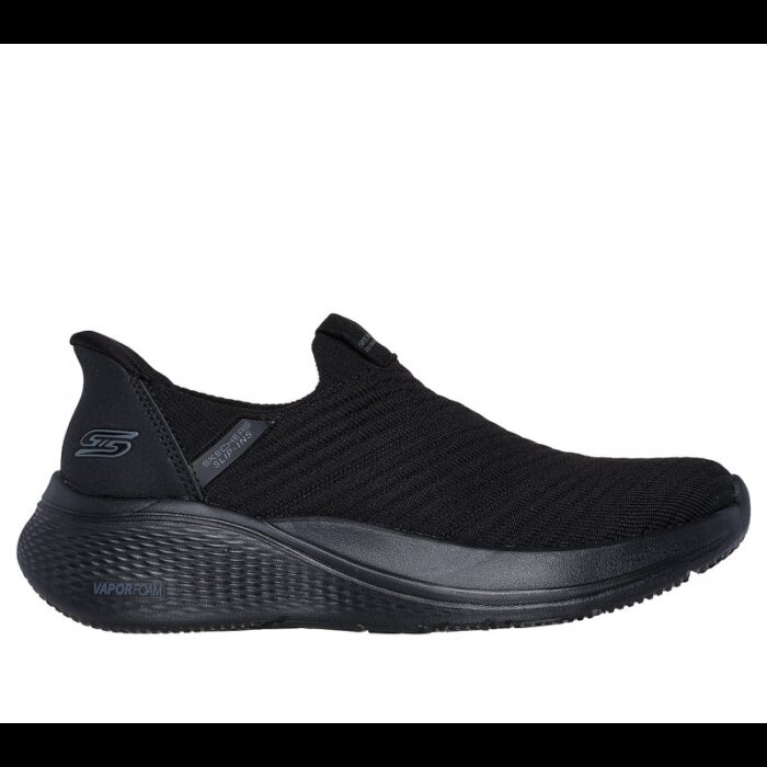 ⁦Skechers Women's Slip-ins: BOBS Sport Infinity - Daily Vision Shoes - حذاء سكيتشرز سليب انس: بوبس انفينتي للنساء لون أسود⁩ - الصورة ⁦2⁩