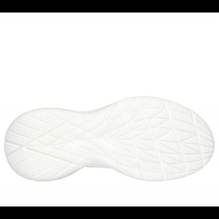 ⁦Skechers Women's Slip-ins: BOBS Sport Infinity - Daily Vision Shoes - حذاء سكيتشرز سليب انس: بوبس انفينتي للنساء لون بيج ونعل أبيض⁩ - الصورة ⁦4⁩