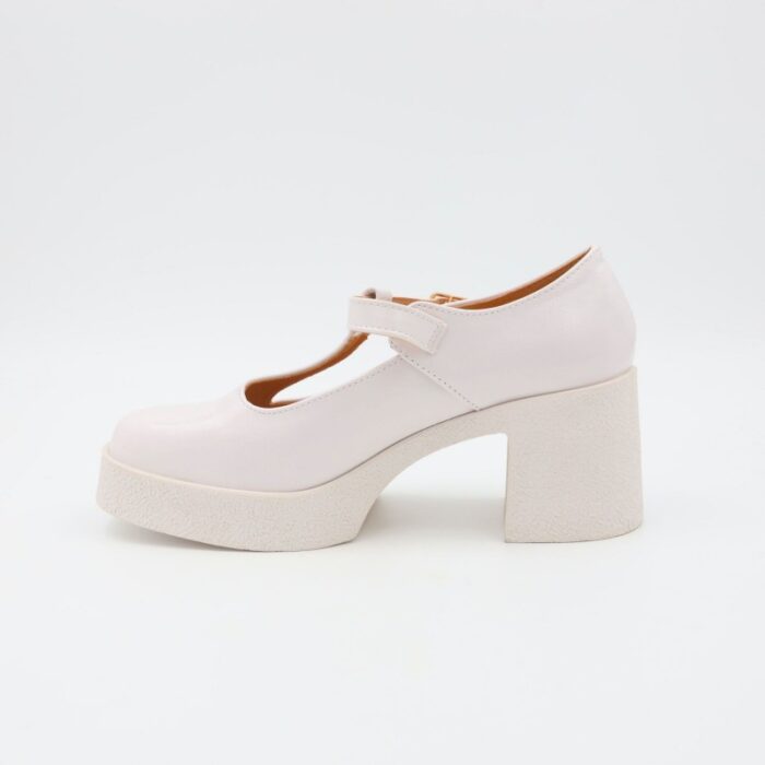 ⁦حذاء روكي للصبايا طبي من Silia Comfort لون ابيض⁩ - الصورة ⁦3⁩