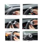 ⁦مقبض دوار ل steering للسيارة - دوارن 360 درجة - تجعل القيادة سهلاً مما يقلل الضغط على يديك وذراعيك.⁩ - الصورة ⁦4⁩