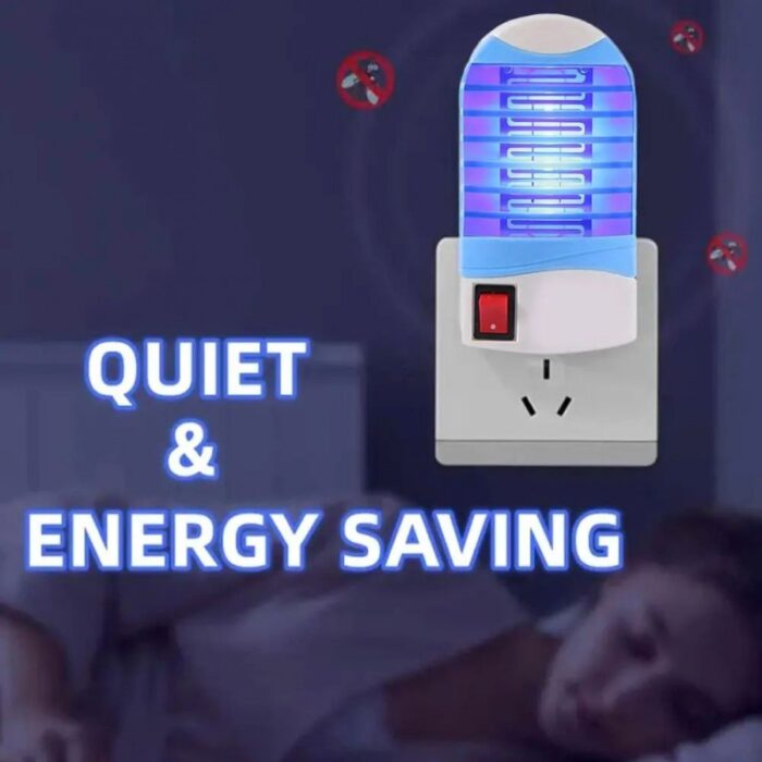 ⁦صائد الحشرات الذكي يعمل بضوء LED - فعال ومريح للاستخدام داخل المنزل⁩ - الصورة ⁦3⁩