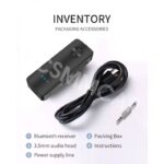 ⁦محول صوت أوكس - يعمل بتقنية البلوتوث 5.3 - مثالي للسيارة والمنزل - قابل لاعادة الشحن⁩ - الصورة ⁦4⁩