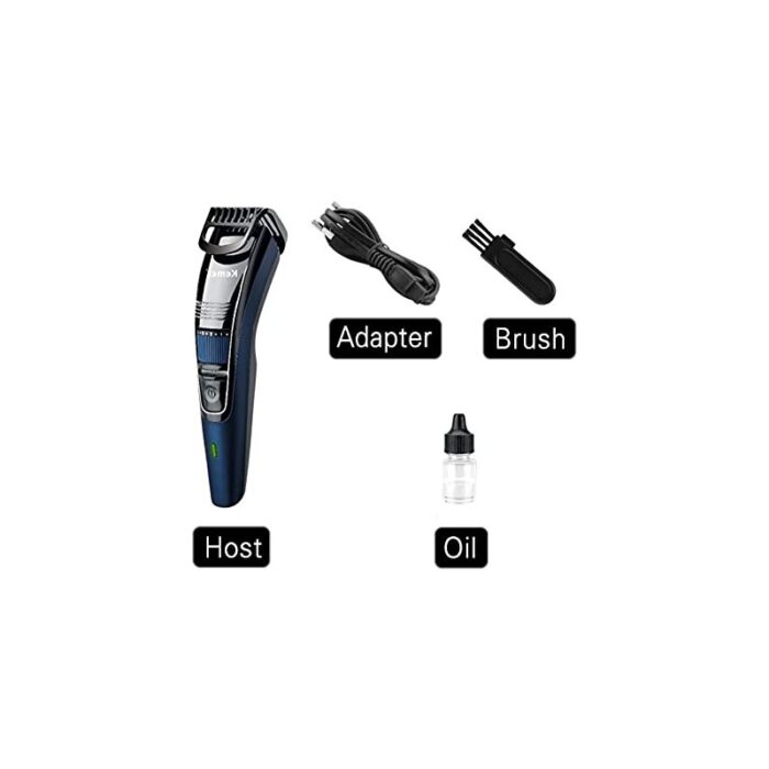 ⁦ماكينة حلاقة كهربائية Kemei احترافية للشعر واللحية للرجال ذات رأس واحد - مزودة بعدّاد للتحكم بمستوى ارتفاع الرأس لحلاقة مثالية دائما⁩ - الصورة ⁦6⁩