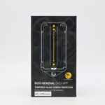 حماية شاشة متينة توفر حماية عالية ووضوح ونقاء للشاشة مع قطعة مخصصة للتركيب بسهولة واتقان ايفون 14 برو ماكس