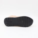 ⁦حذاء كاجوال برباط مع كعب شتوي للنساء لون بيج⁩ - الصورة ⁦8⁩