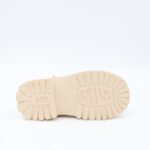 ⁦بسطار جلد للأطفال لون بيج⁩ - الصورة ⁦2⁩