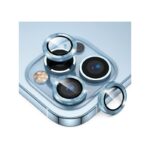 طقم حماية 3 قطع لعدسات كاميرا لايفون 11pro/ 11pro max لون أزرق