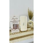 ⁦منظم اكسسوارات صغير مع مرآة لون ابيض⁩ - الصورة ⁦4⁩