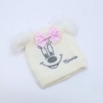 طاقية للأطفال لون سكري