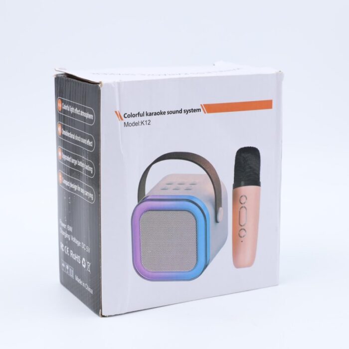 ⁦سماعة كريوكي لون زهري⁩ - الصورة ⁦2⁩