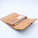 ⁦جزدان GOLDEN SQUARE حجم كبير لون اسود⁩ - الصورة ⁦2⁩