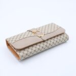 جزدان GOLDEN SQUARE حجم كبير لون سكني