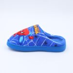 ⁦شبشب شتوي فرو من الداخل سبايدر مان للأطفال لون أزرق⁩ - الصورة ⁦4⁩