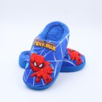 ⁦شبشب شتوي فرو من الداخل سبايدر مان للأطفال لون أزرق⁩ - الصورة ⁦6⁩