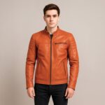 جاكيت جلد طبيعي رجالي