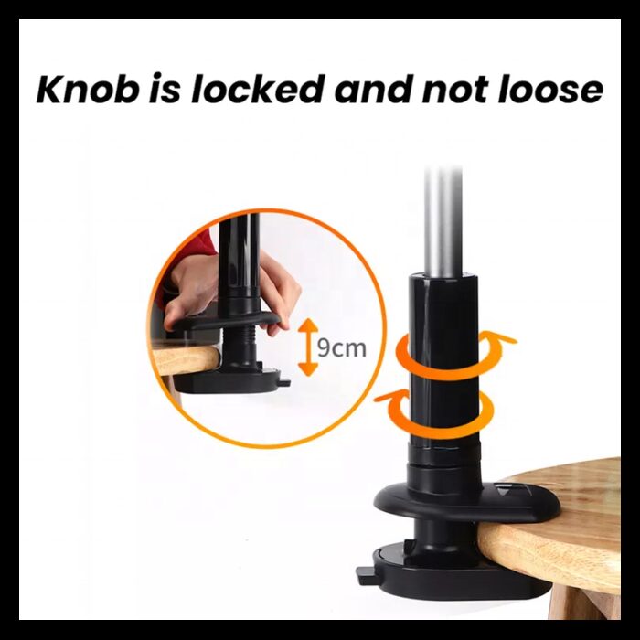 ⁦360 Rotary حامل متحرك للهواتف والايباد 360 درجة⁩ - الصورة ⁦4⁩