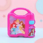 لانش بوكس أميرات دزني مع مطارة