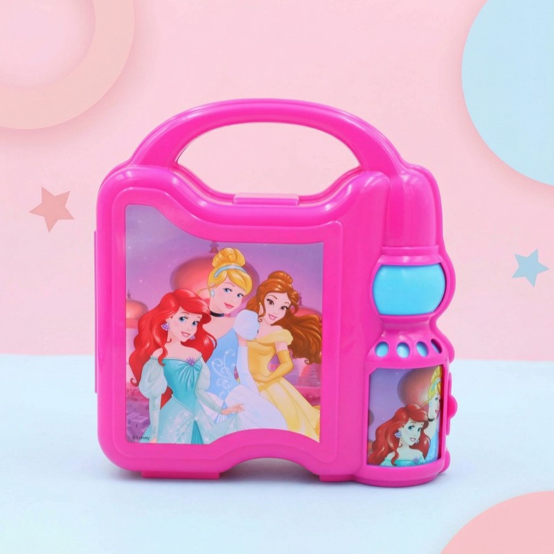 ⁦لانش بوكس أميرات دزني مع مطارة⁩ - الصورة ⁦1⁩