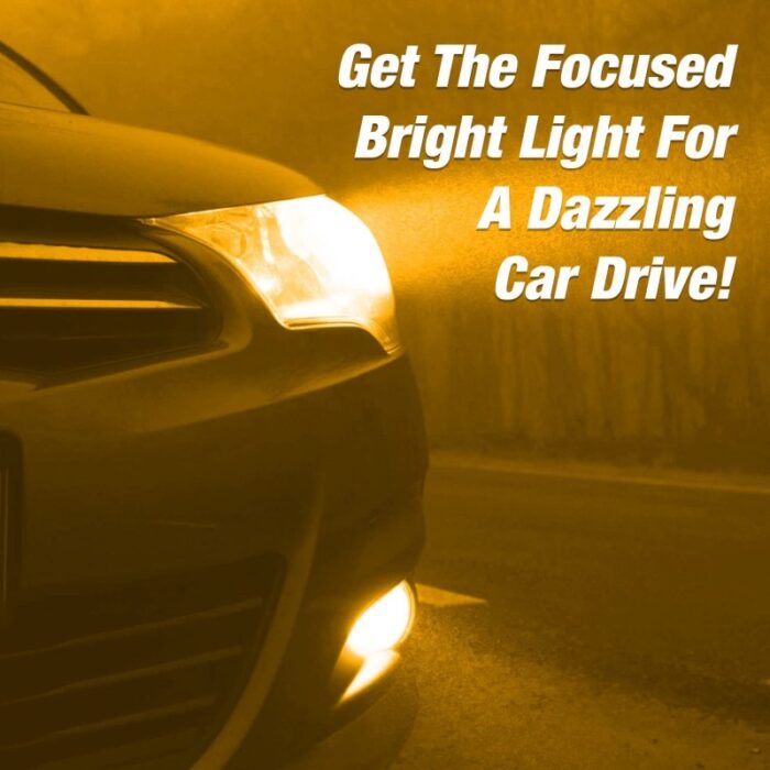 ⁦2 ضوء أصفر للسيارة بقوة 5 واط و12 فولت حجم صغير وذات سطوع عالي مقاوم للماء والتأثيرات الجوية و سهل التركيب⁩ - الصورة ⁦3⁩