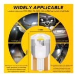 ⁦2 ضوء أصفر للسيارة بقوة 5 واط و12 فولت حجم صغير وذات سطوع عالي مقاوم للماء والتأثيرات الجوية و سهل التركيب⁩ - الصورة ⁦6⁩