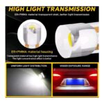 ⁦2 ضوء أصفر للسيارة بقوة 5 واط و12 فولت حجم صغير وذات سطوع عالي مقاوم للماء والتأثيرات الجوية و سهل التركيب⁩ - الصورة ⁦8⁩