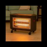 ⁦مدفاة كهربائية 3 شمعات CLEVER A1⁩ - الصورة ⁦2⁩