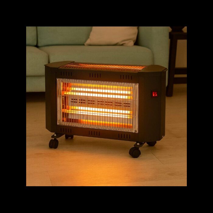 ⁦مدفاة كهربائية 3 شمعات CLEVER A1⁩ - الصورة ⁦2⁩