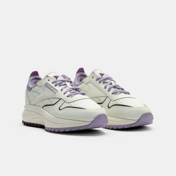 ⁦Reebok Unisex' Classic Leather Sp Extra Shoes- White⁩ - الصورة ⁦2⁩
